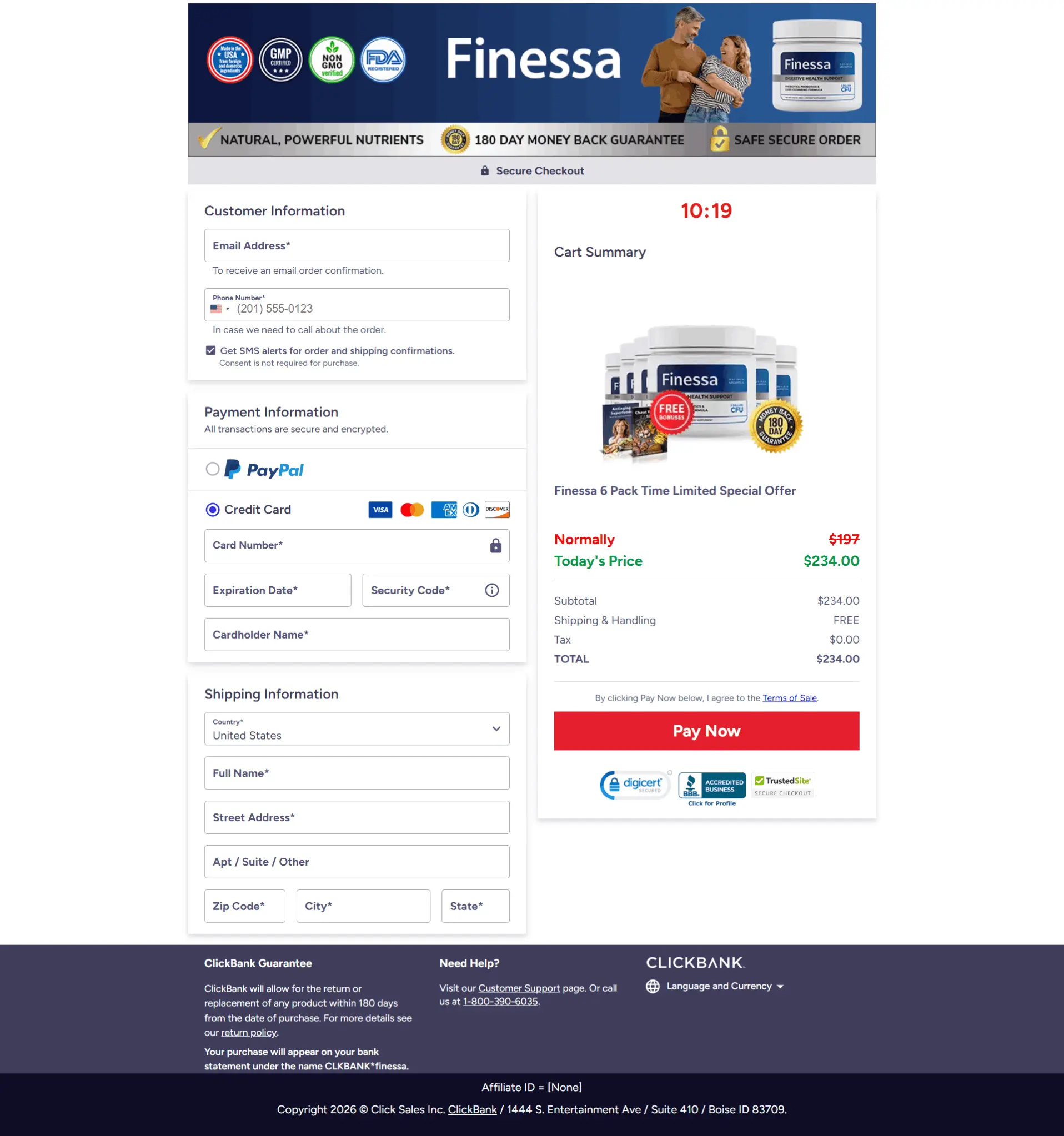 Healthy digestion concept showing Finessa powder for smoother digestion and comfort