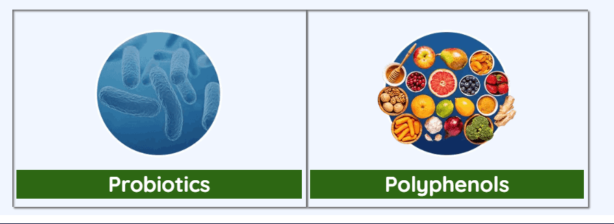 Morning routine mixing Finessa digestive powder in a glass of water